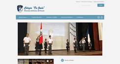 Desktop Screenshot of colegiodejesusperu.com